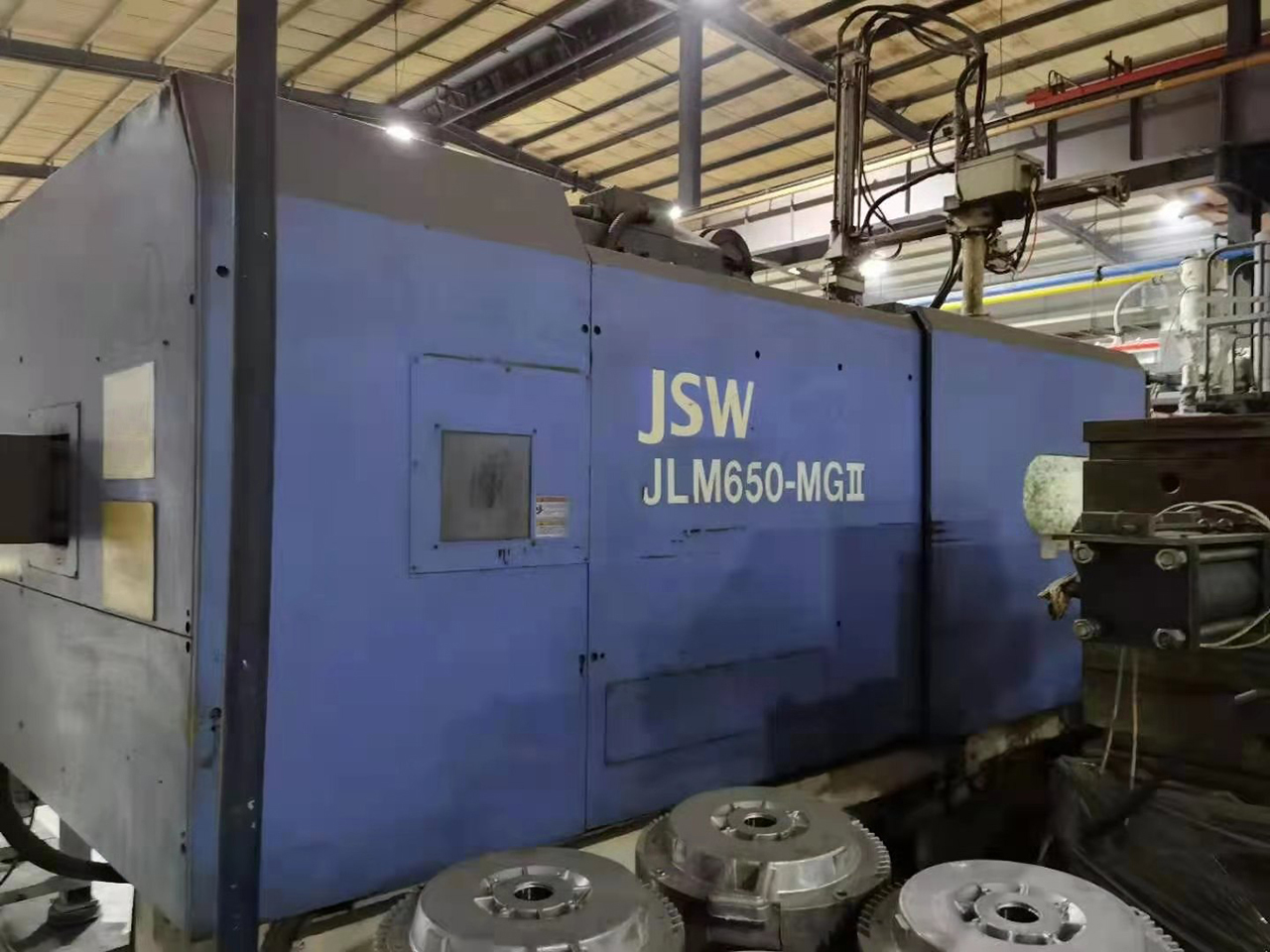 JSW JLM 650-MGII Magnesium Thixomolding machine WK1452, použitý